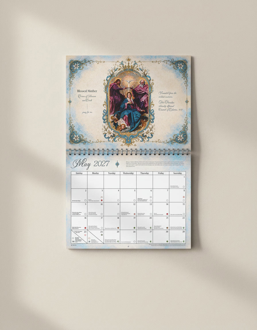 2027 Roman Catholic Liturgical Wall Calendar